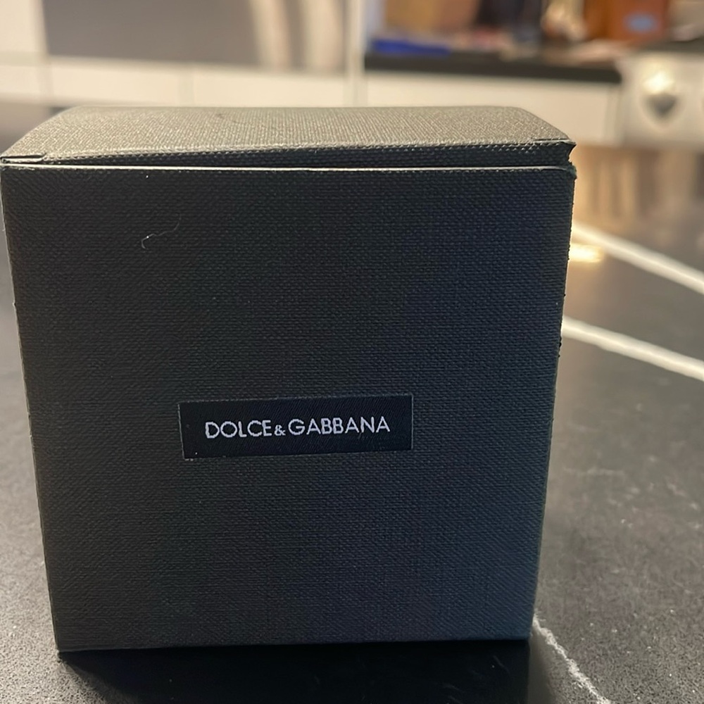 New Dolce & Gabbana Clip-on Logo Earrings